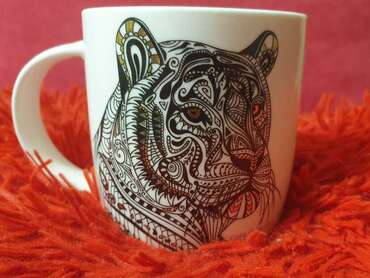 Чашка з тигром